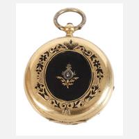 Damentaschenuhr Gold111