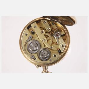 Damentaschenuhr Gold