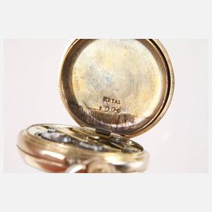 Damentaschenuhr Gold