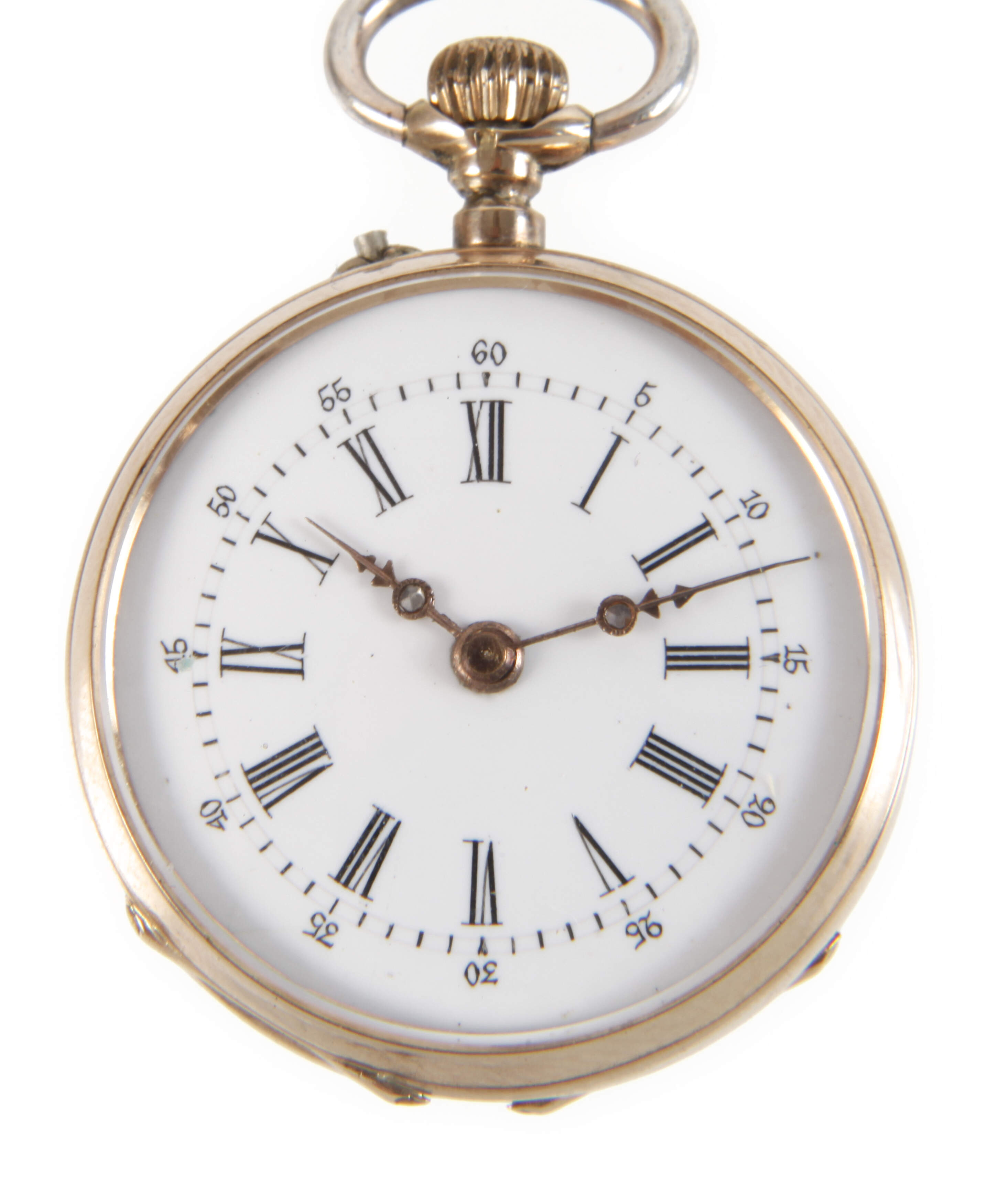 Damentaschenuhr Gold