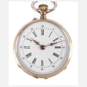 Damentaschenuhr Gold