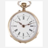 Damentaschenuhr Gold111