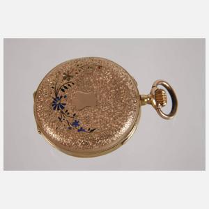 Damentaschenuhr Gold