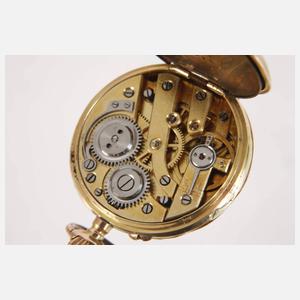 Damentaschenuhr Gold