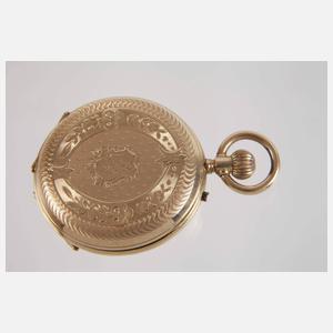 Damentaschenuhr Gold