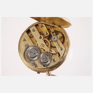 Damentaschenuhr Gold