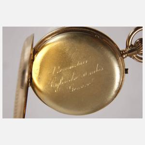 Damentaschenuhr Gold