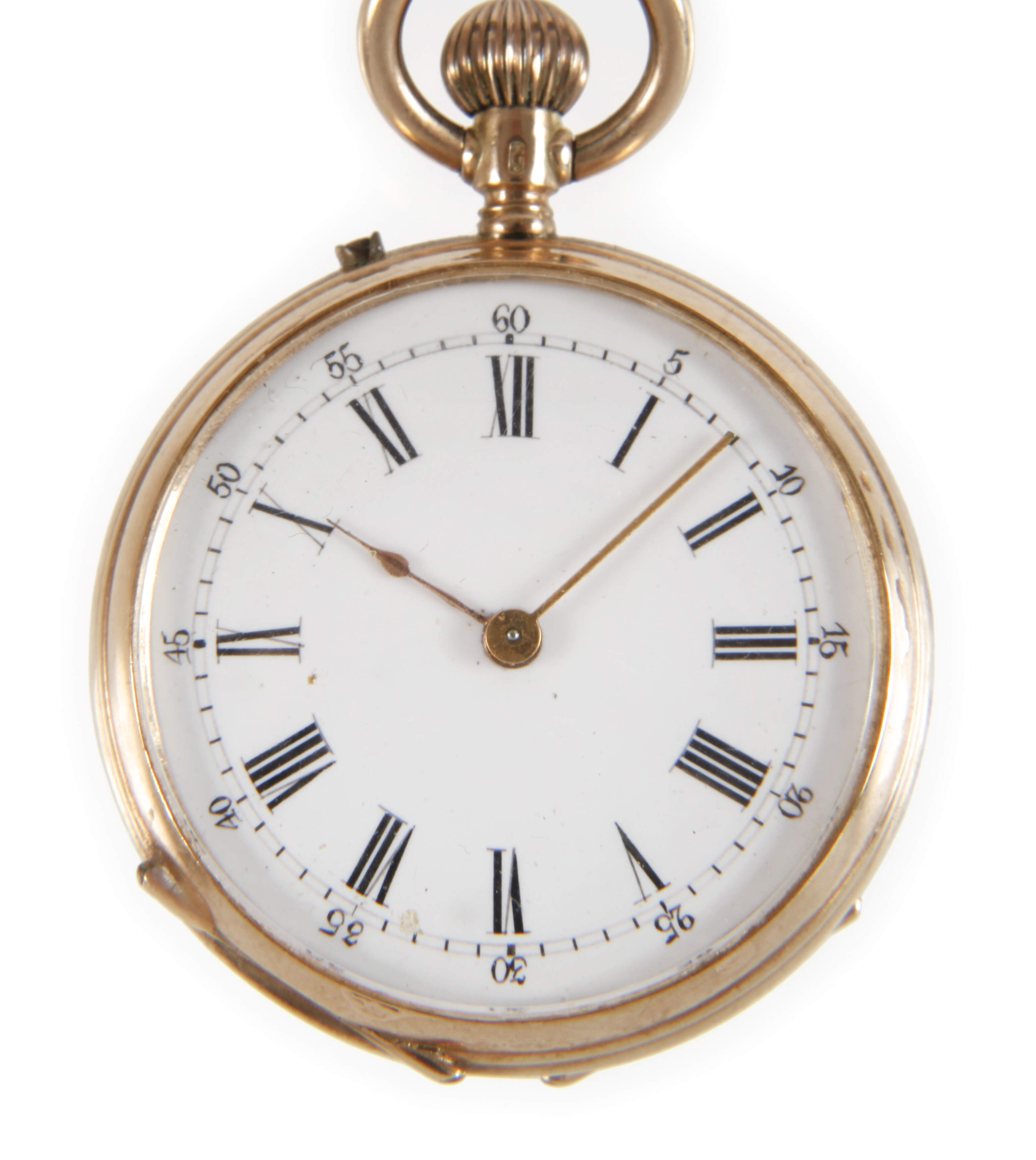 Damentaschenuhr Gold