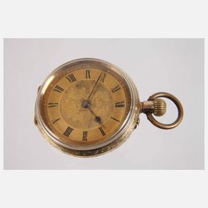 Damentaschenuhr Gold