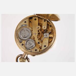 Damentaschenuhr Gold