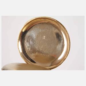 Damentaschenuhr Gold