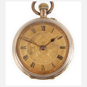Damentaschenuhr Gold