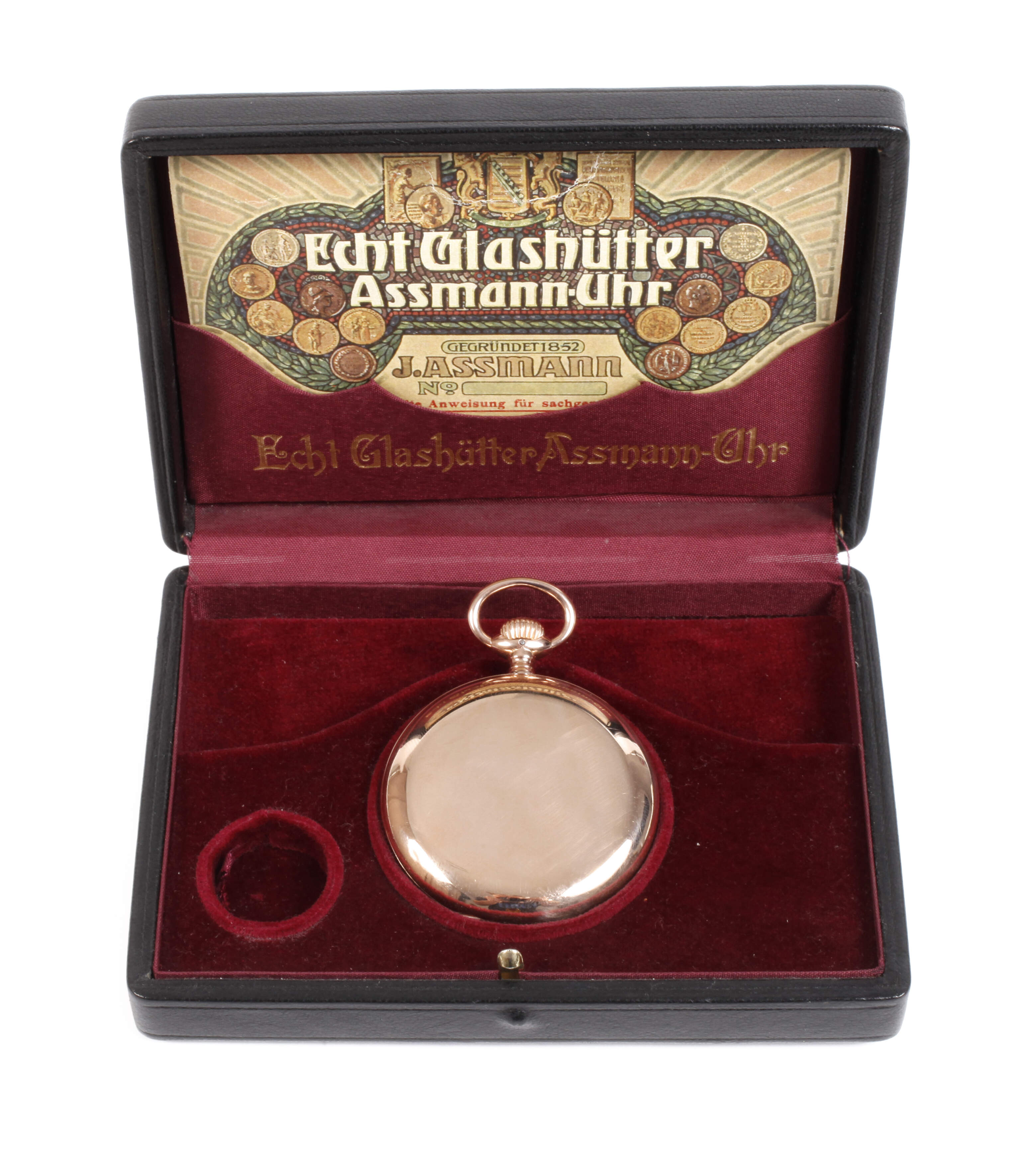 Goldsavonnette J. Assmann Glashütte