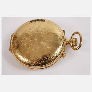 Taschenuhr mit Musik und Automat