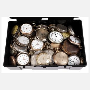 Konvolut Taschenuhren