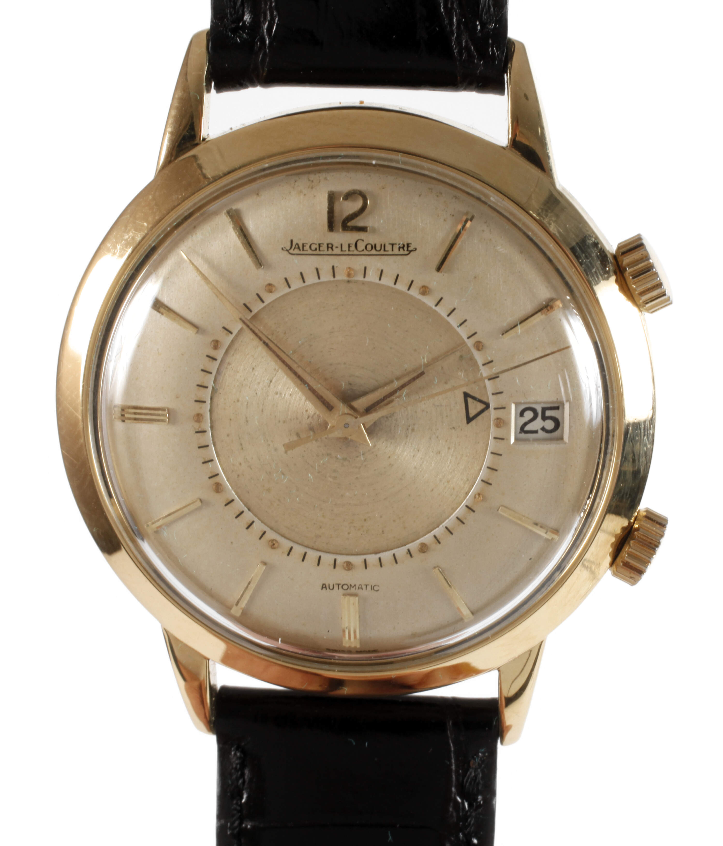 Herrenuhr Jaeger-LeCoultre Memovox Gold