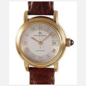 Damenuhr Schwarz Etienne Gold