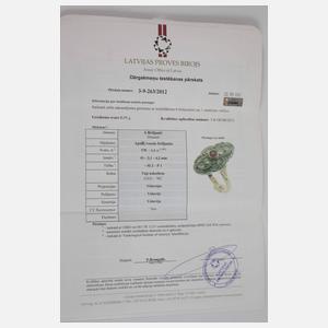 Prächtiger Ring mit Diamanten und Rubin