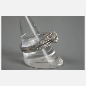 Damenring mit Brillanten von 1,03 ct