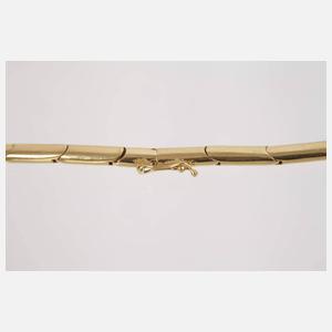 Collier mit Brillantbesatz