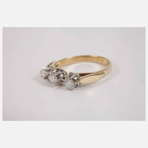 Damenring mit Brillanten