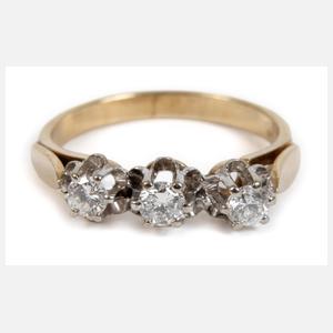 Damenring mit Brillanten