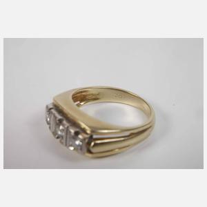 Damenring mit Brillanten