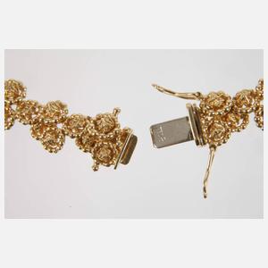 Prächtiges Brillantcollier