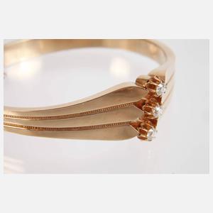 Armreif mit Diamantbesatz