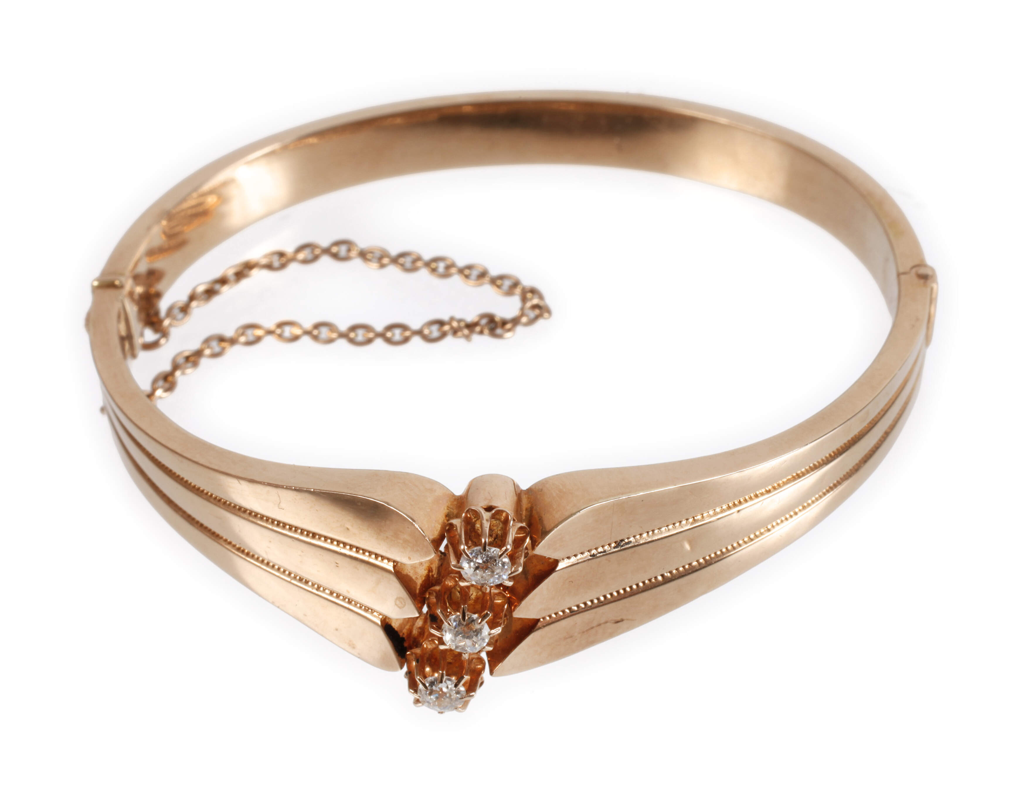 Armreif mit Diamantbesatz