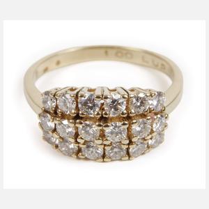 Damenring mit Brillanten