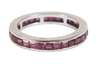 Memoryring mit Rubinen