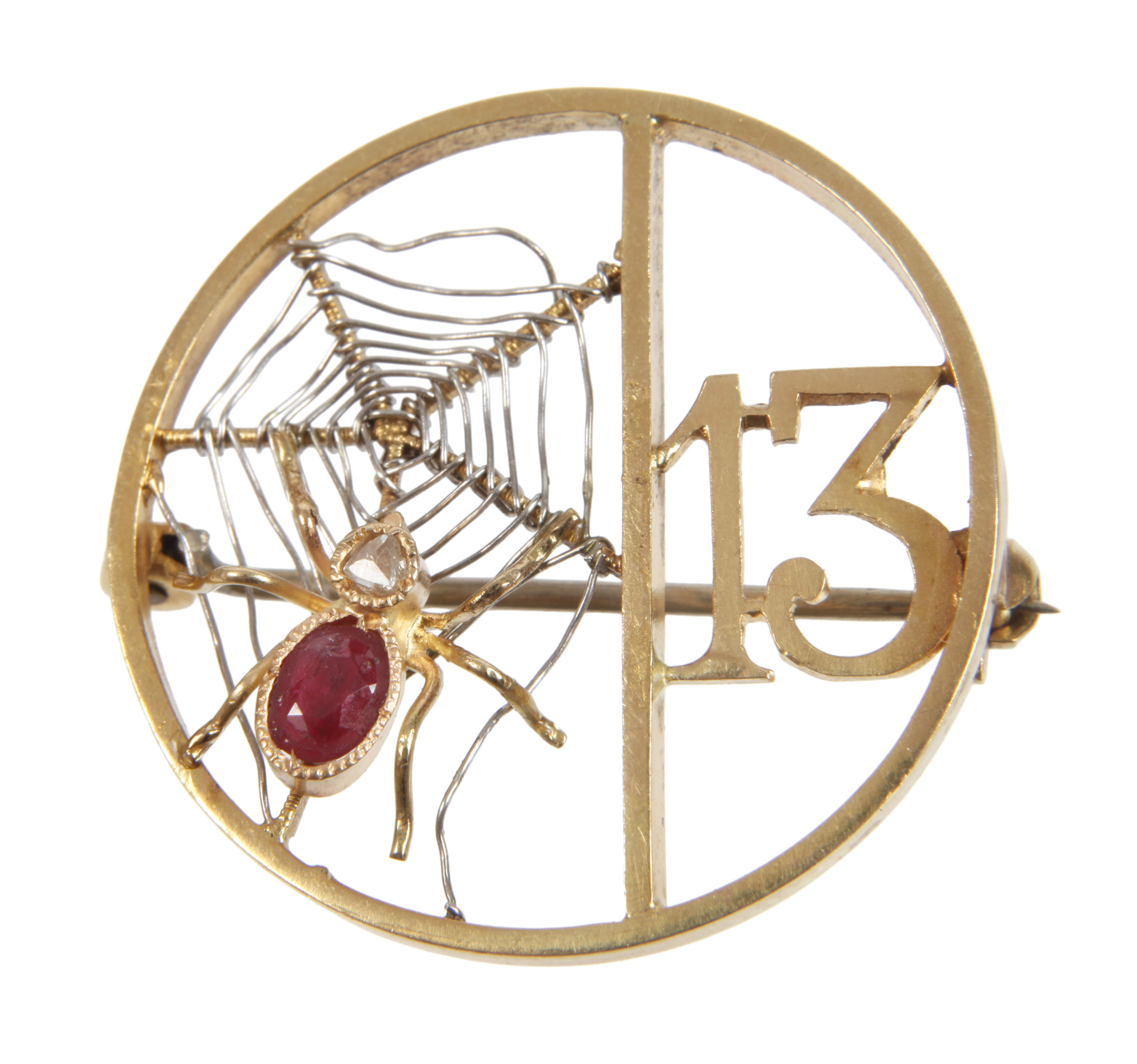 Ungewöhnliche Brosche