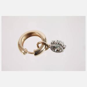 Schmuckset mit Smaragden und Brillanten