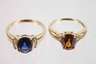 Konvolut Damenringe mit Steinbesatz