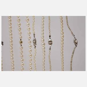 Konvolut Perlenketten