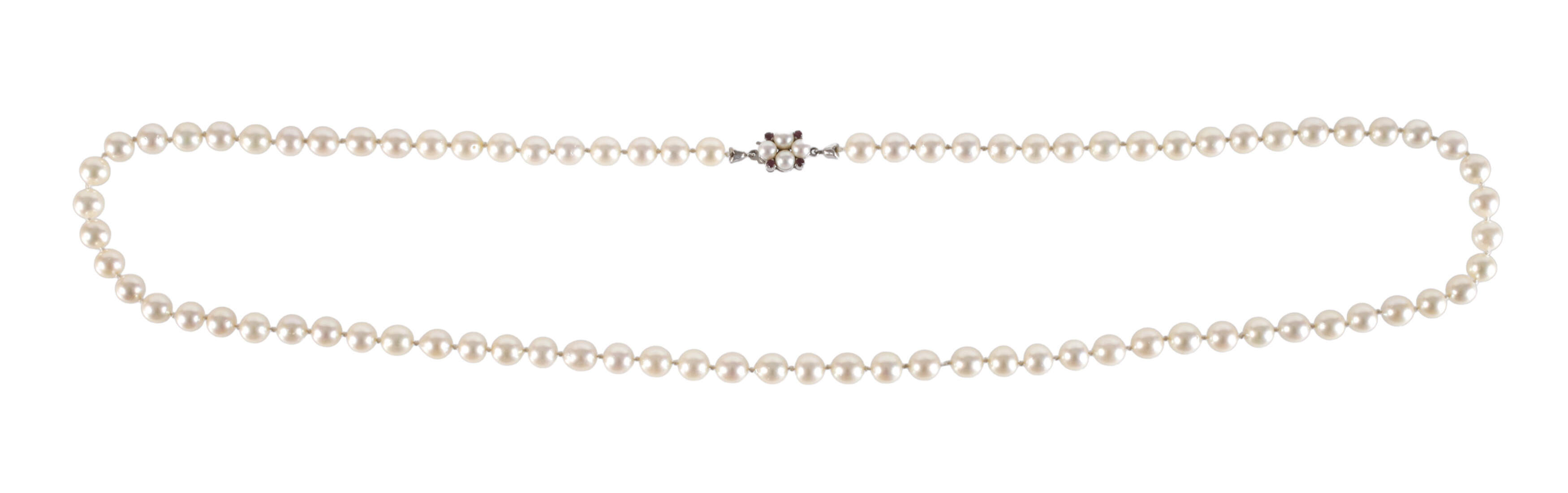Perlenkette mit Schmuckschließe