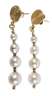 Paar Ohrhänger mit Perlen