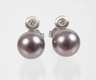Paar Ohrstecker mit Tahitiperlen