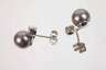 Paar Ohrstecker mit Tahitiperlen
