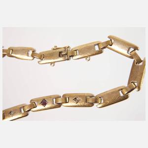 Armband mit Steinbesatz