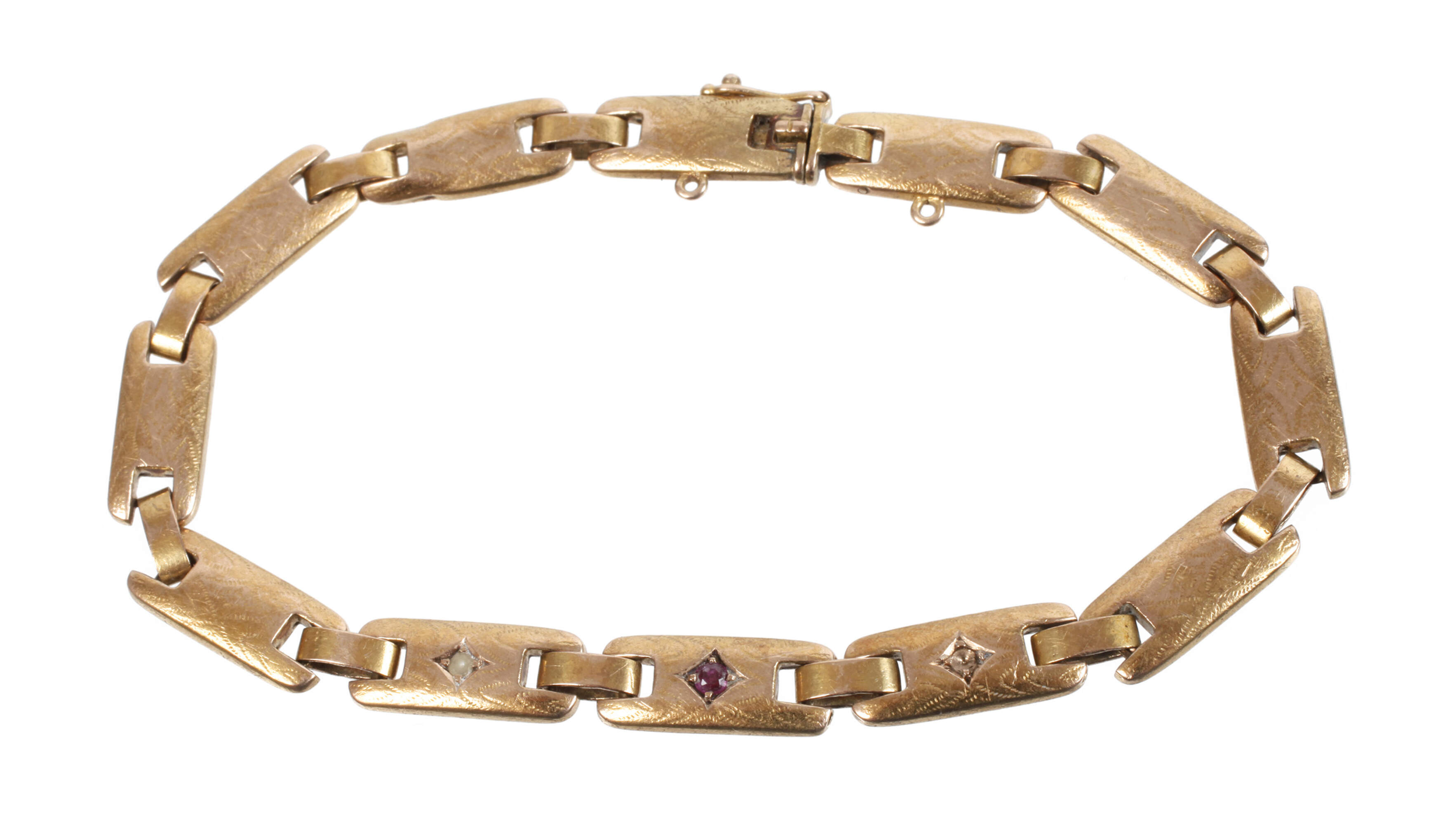 Armband mit Steinbesatz