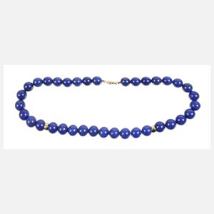 Kugelkette aus Lapislazuli