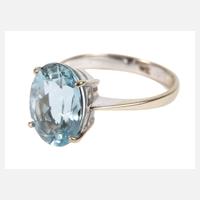 Damenring mit feinem Aquamarin111