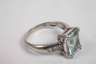 Damenring mit Aquamarin