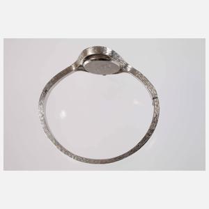 Schmuckuhr mit Edelopal und Brillanten