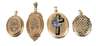 Vier Medaillonanhänger