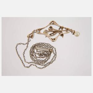 Eleganter Jugendstilanhänger