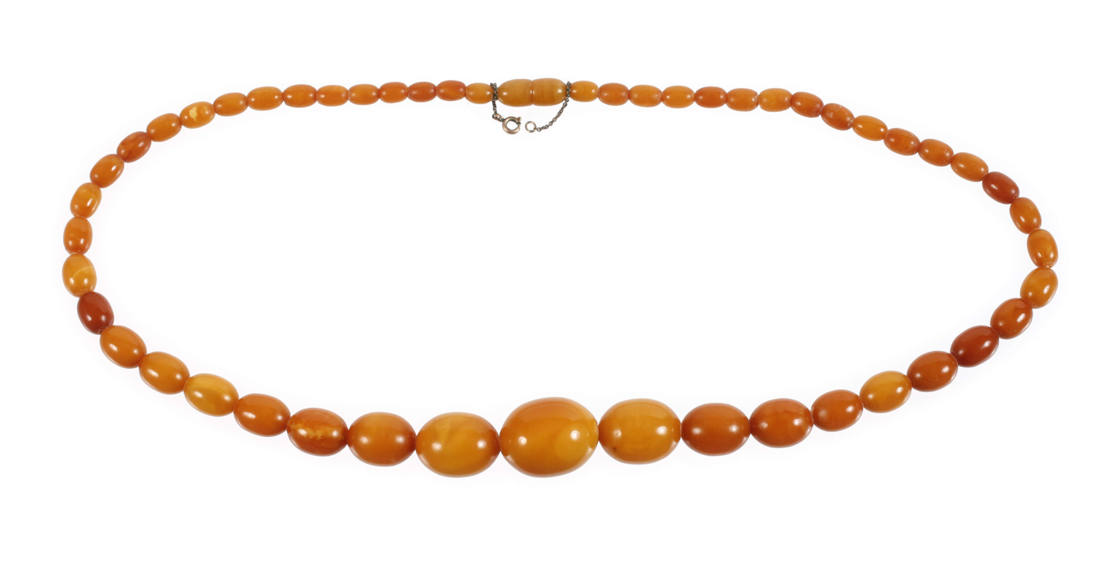 Bernsteincollier Butterscotch