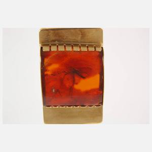 Großer Bernsteinanhänger